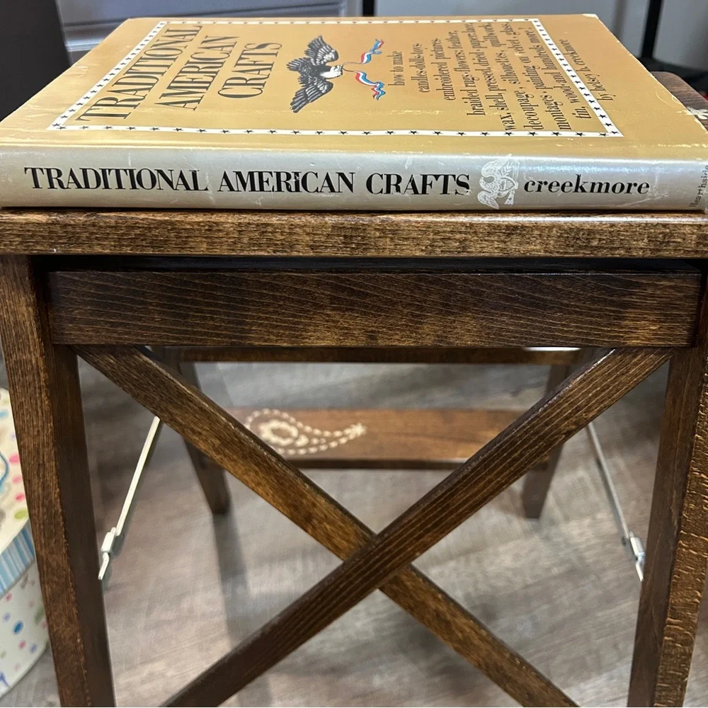 Vintage 1971 Traditional American Crafts Book by Betsey B Creekmore
